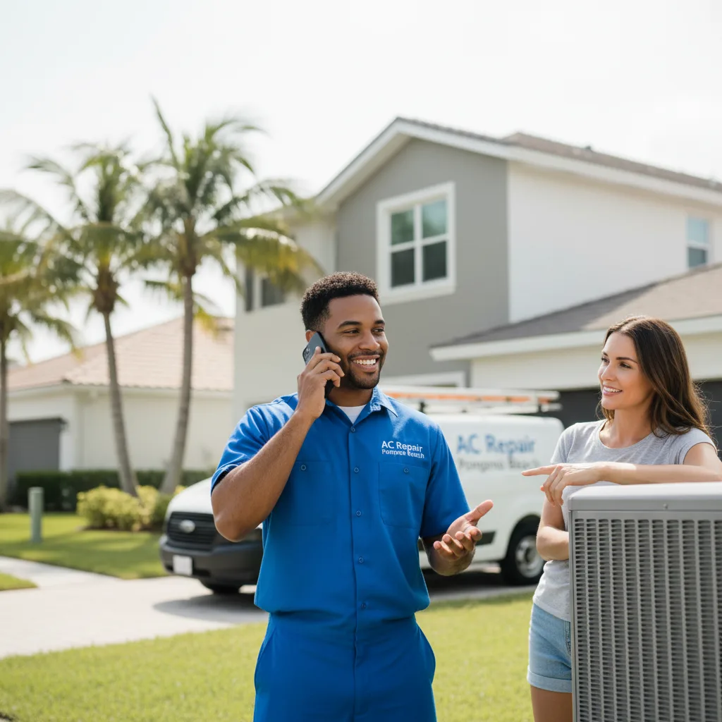 AC Repair Pompano Beach customer support in Crumpler
